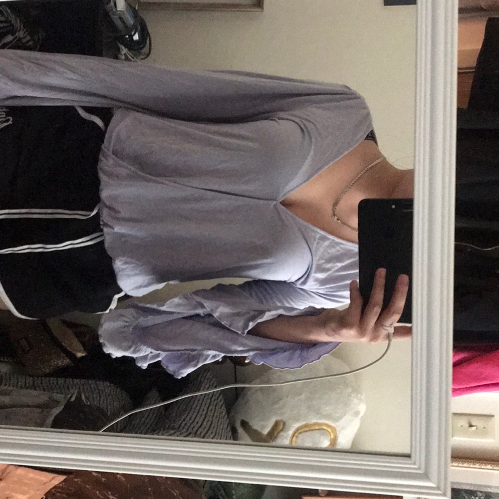 Lavender shirt